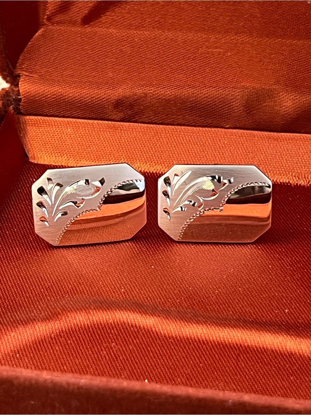 Vintage Sterling Silver Cufflinks